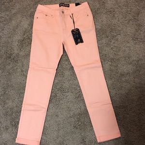 Peach colored pants